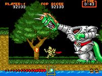 une photo d'Ã©cran de Ghouls n Ghosts sur Sega Megadrive